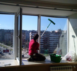 Мытье окон в однокомнатной квартире Крымск